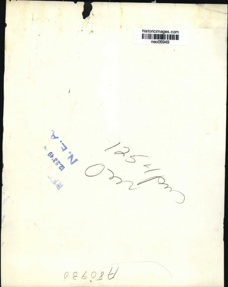 1949 Press Photo Mrs. Emilie Gagnon, 97, to become US Citizen, Hartford CT