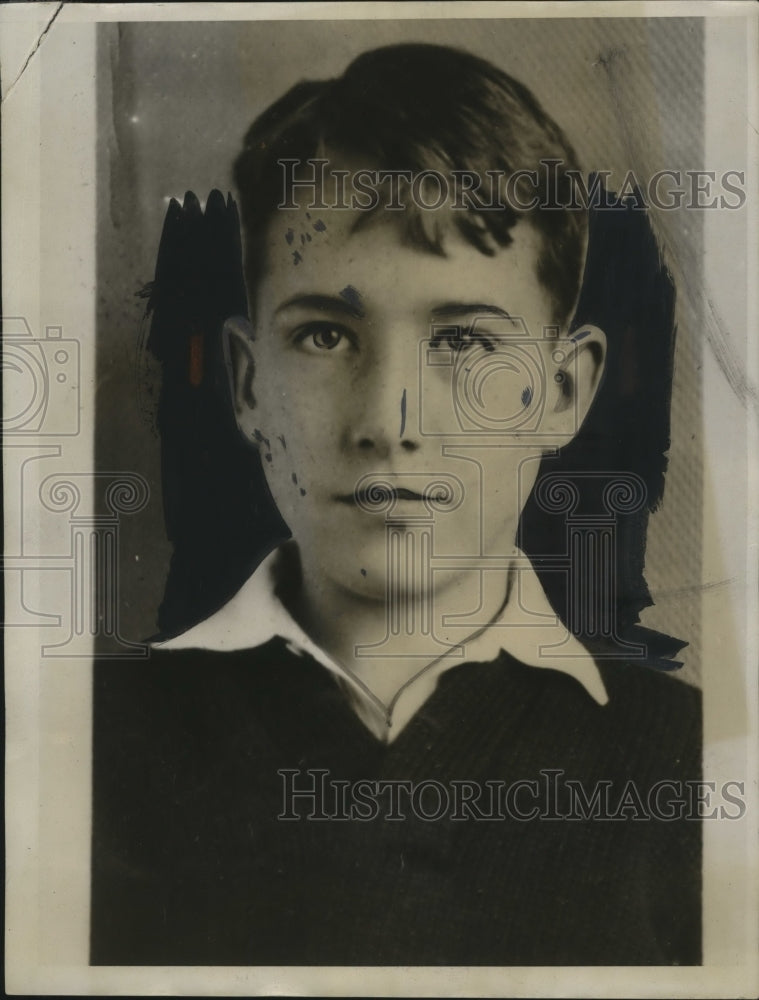 1931 Press Photo Joe Anderton, Defendant in Lawsuit Against Chattanooga News