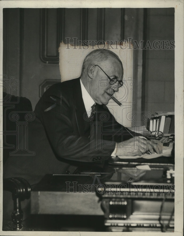 1933 Press Photo Governor George White - neo07007