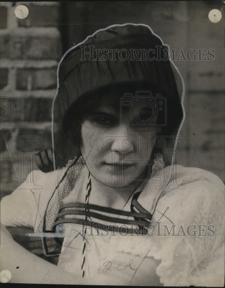 1923 Press Photo Mrs Maud Armfeila - neo07037