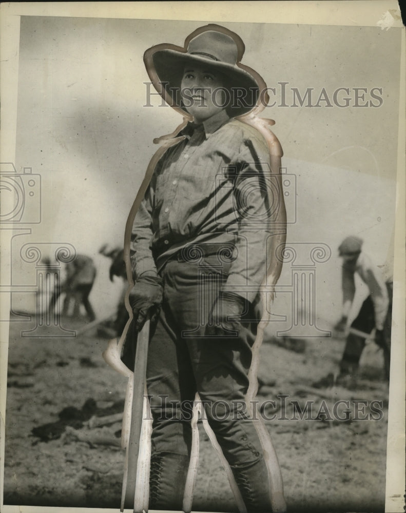 1927 Press Photo Helen Henderson - neo07046