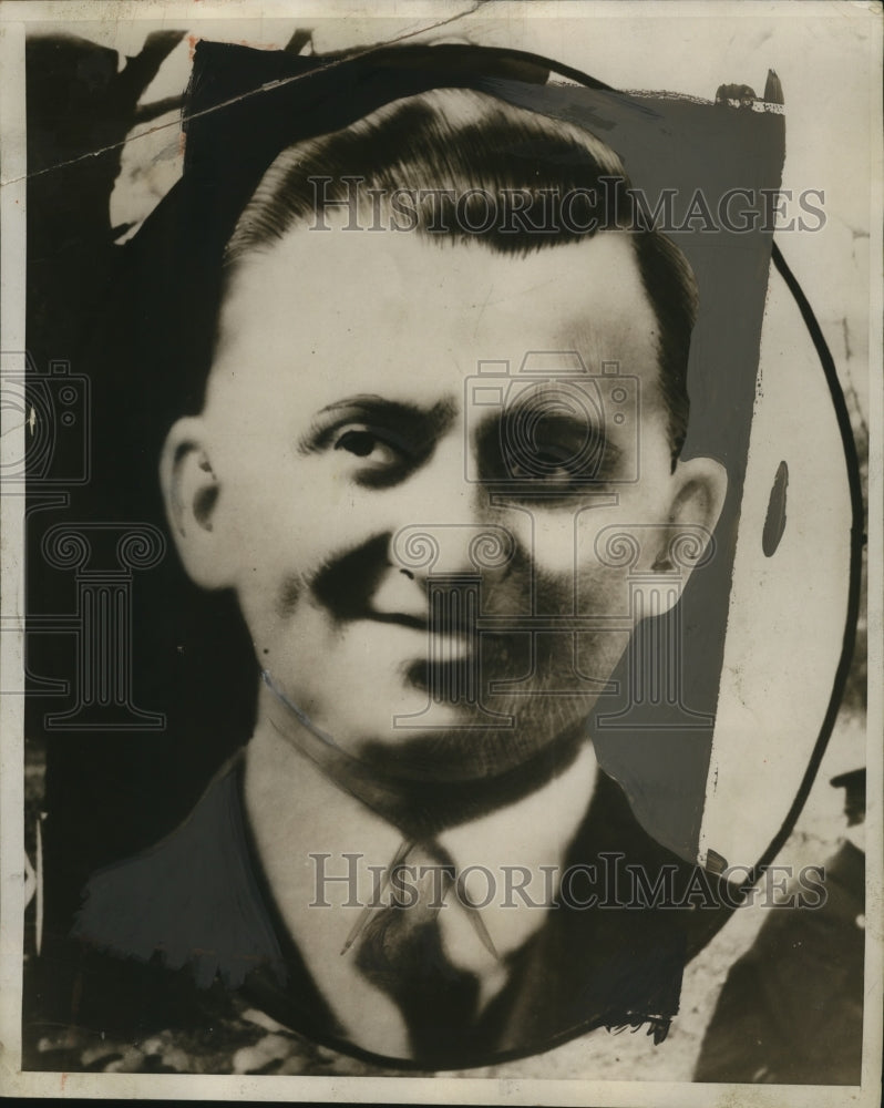 1932 Press Photo Norman R. Bechtel, Mennonite Church Leader & Murder Victim