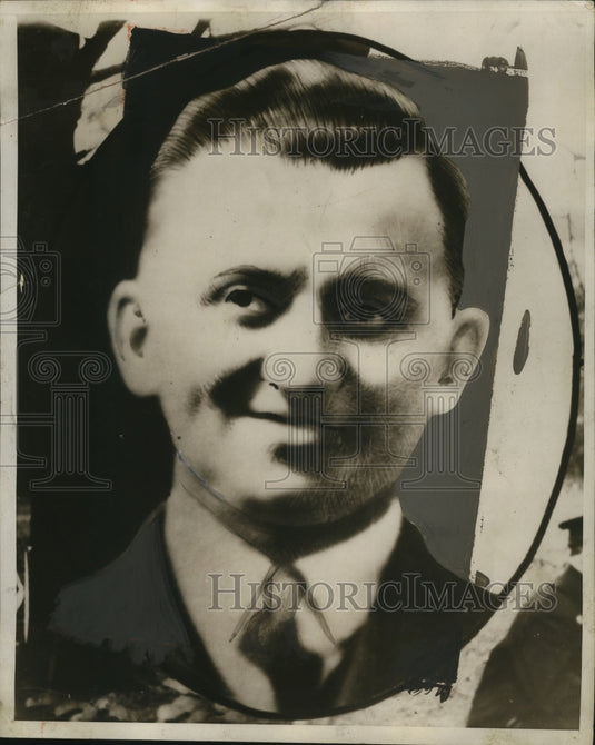 1932 Press Photo Norman R. Bechtel, Mennonite Church Leader & Murder Victim