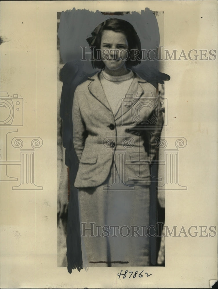 Load image into Gallery viewer, 1939 Press Photo Aida Butler, Wanted in Maude Horne Murder, new Hampshire
