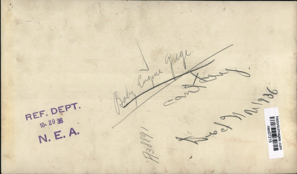 1936 Press Photo Baby Engine - neo07215