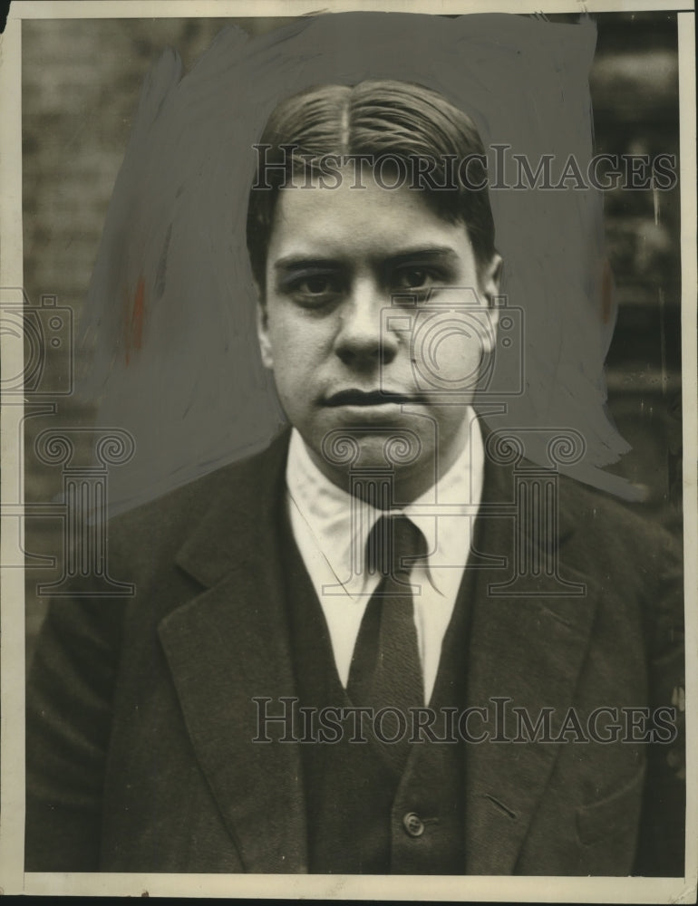 1928 Press Photo Eduard Rock Hardy, Jr - neo07418