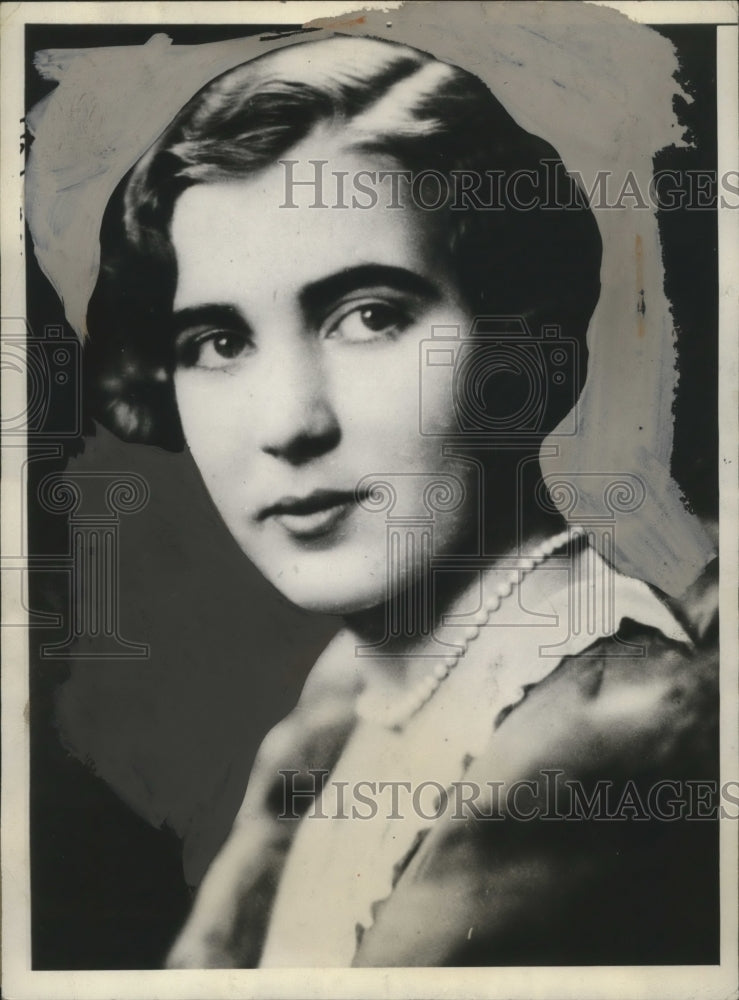 1930 Press Photo Princess Ingrid of Sweden celebrates her 20th Birthday.