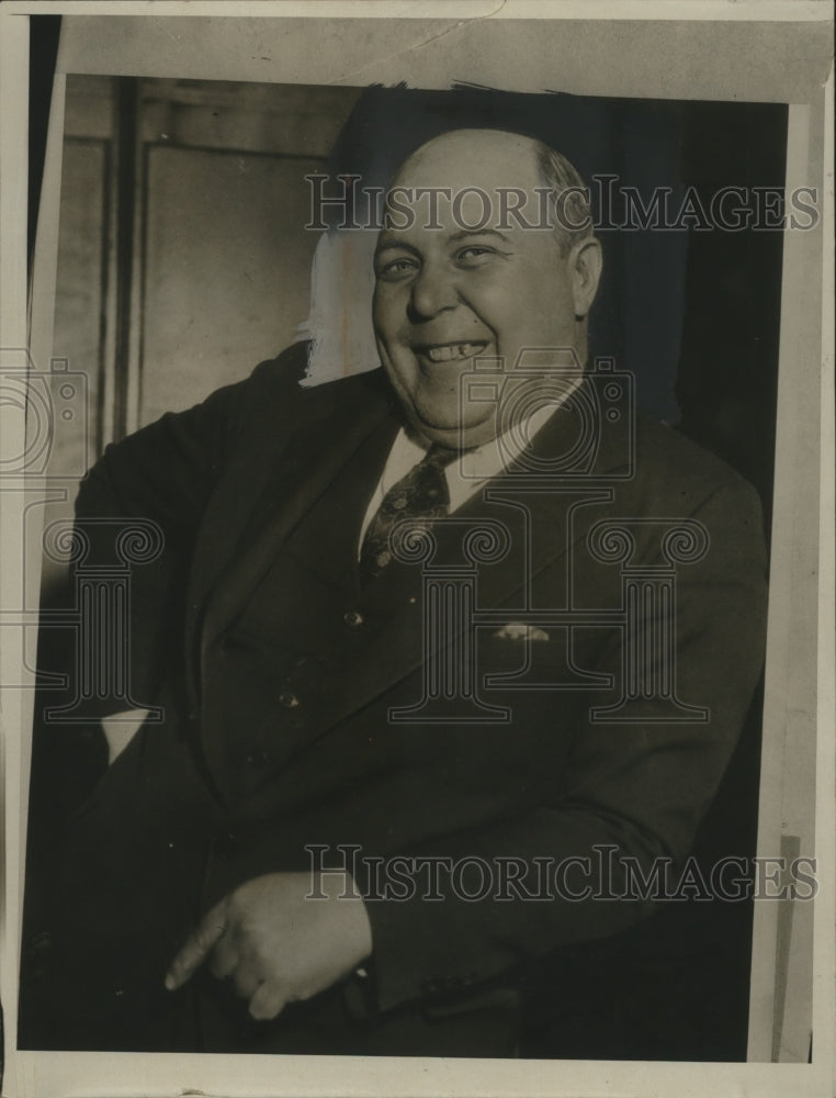 1933 Press Photo B.H. Peterson of Chicago - neo07463