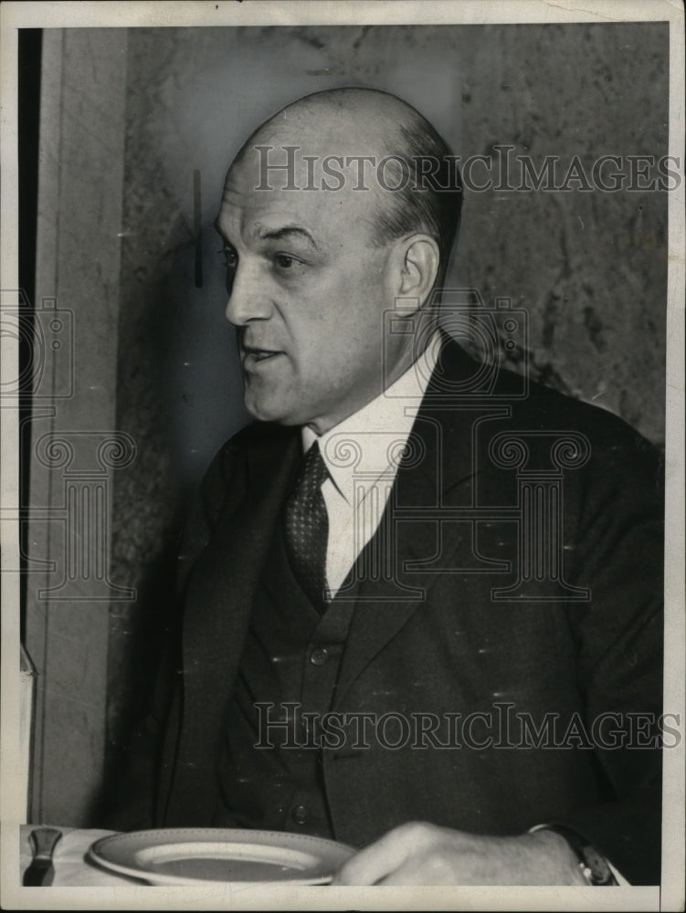 1938 Press Photo George H. Houston, President Baldwin Locomotive Works