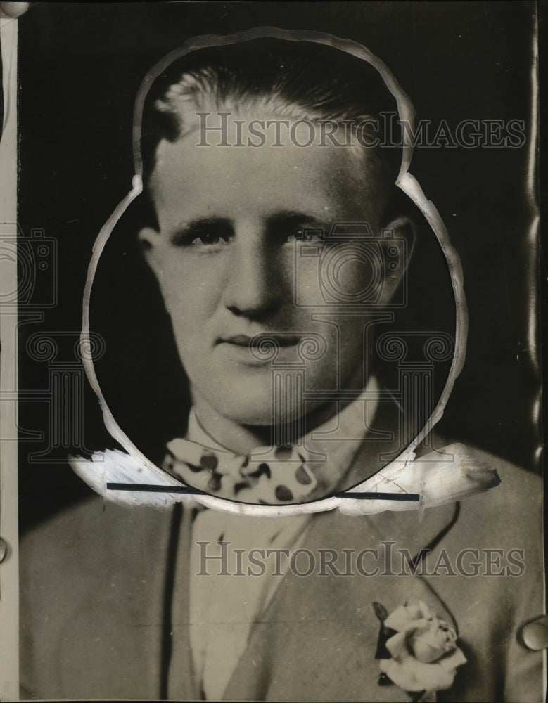 1932 Press Photo Ivan Hackenberg, Murdered Mary Hare - neo07557