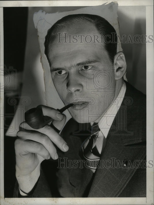 1939 Press Photo Harvard Jones - neo07584