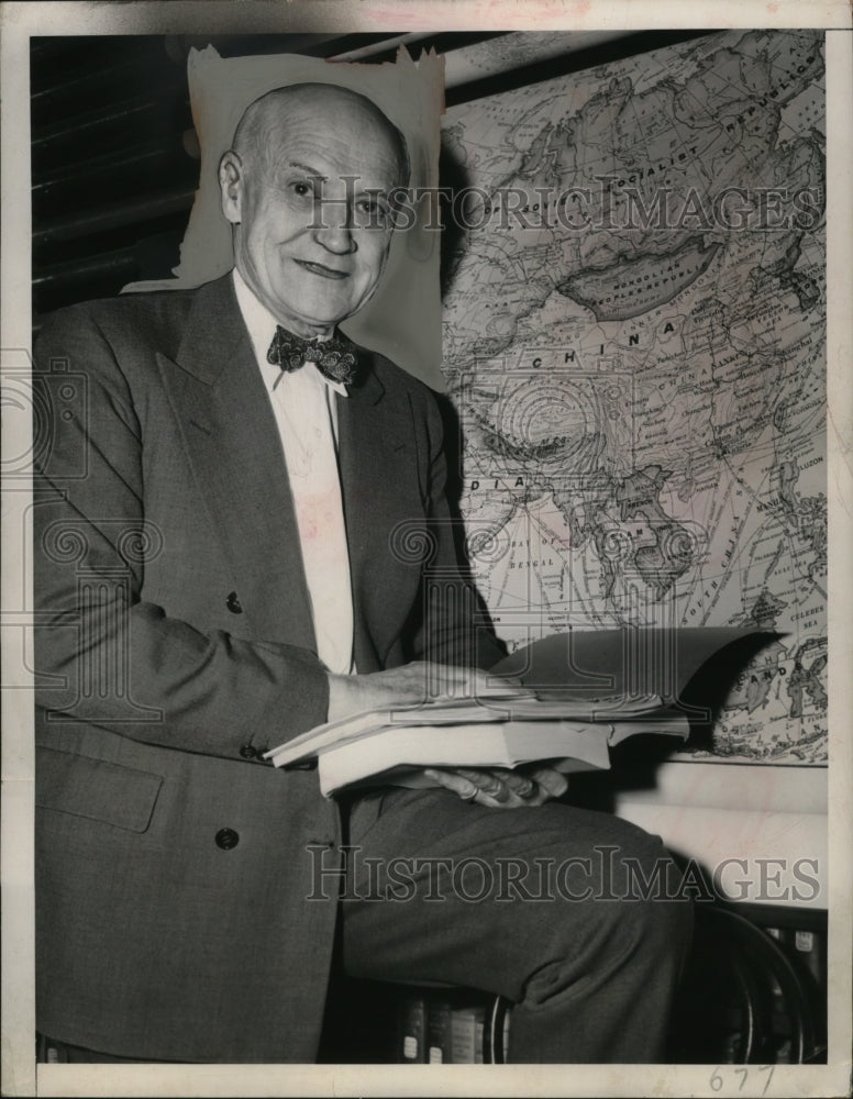 1950 Press Photo Sen/ H. Alexander Smith of New Jersey - neo07679