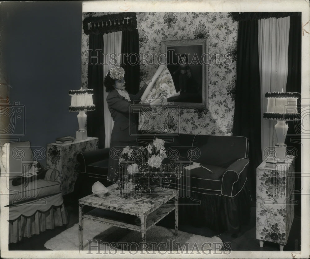 1944 Press Photo War Bride Carol Berman - neo07717