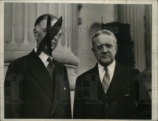 1931 Press Photo Senators George H. Moses & Key Pittman - neo07726
