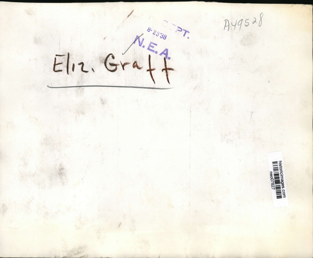 1938 Press Photo Elizabeth Gratt - neo07827