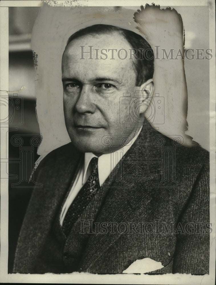 1930 Press Photo Senator Robert J. Bulkley of Ohio - neo07909