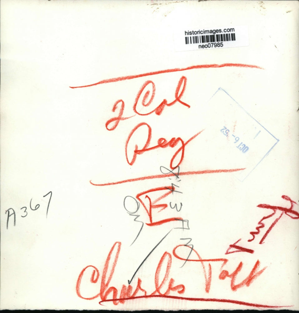 1952 Press Photo Charles Taft Blowing out Birthday Candles - neo07985