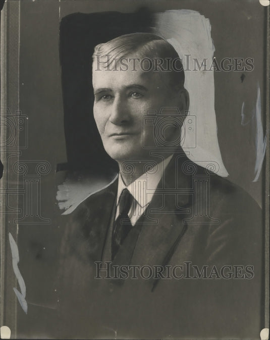 1922 Press Photo Harvey Woodard, secy of Syracuse Central Trades/Labor Assembly