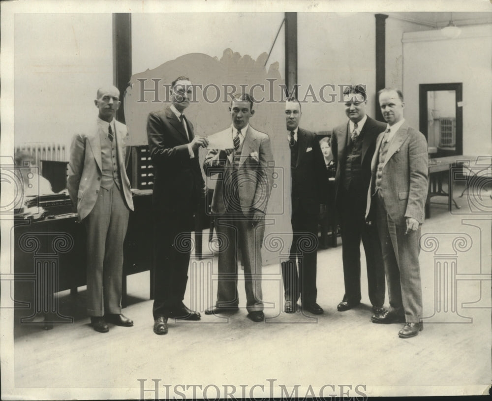 1930 Press Photo Edward Dougherty Wins Canadian Army/Navy Sweepstakes