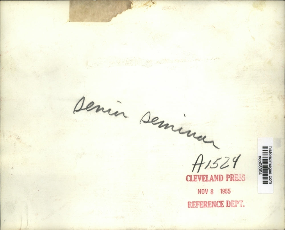 1955 Press Photo Senior Seminar - neo08394