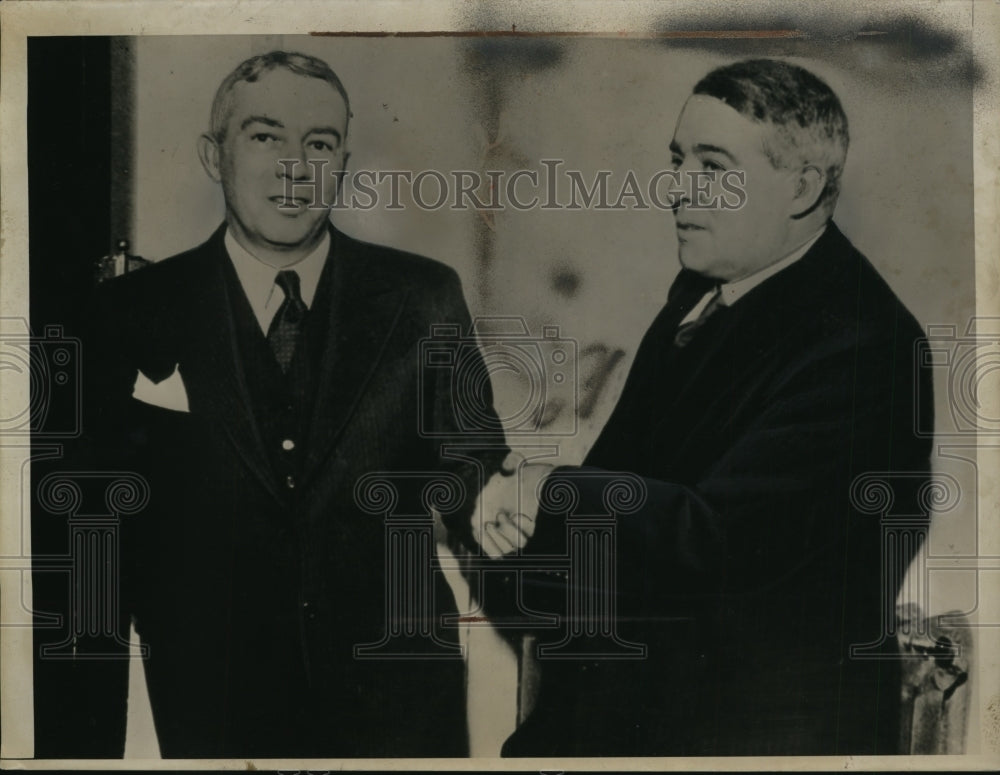1934 Press Photo John & Hugh Labatt, Brewing Company Owners - neo08416