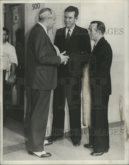 1933 Press Photo Samuel Leibowitz & Harold Prince - neo08535