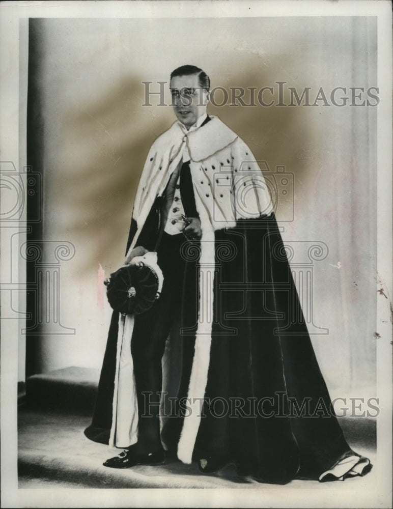 1953 Press Photo Marquess of Donegal - neo08696