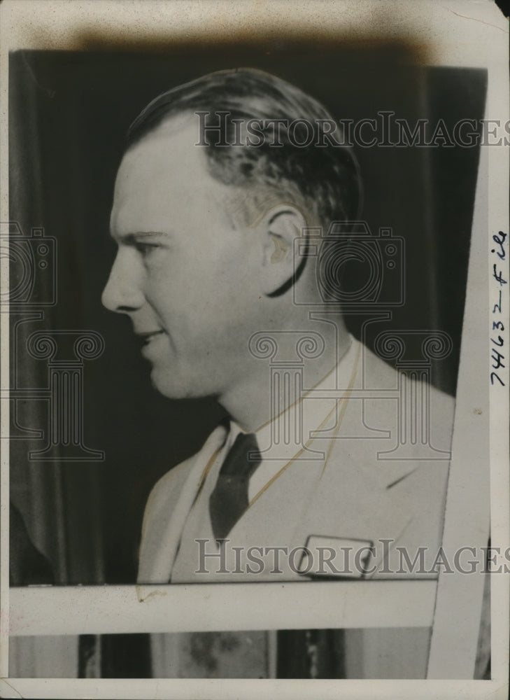 1940 Press Photo Miles Draper of Florida - neo08720