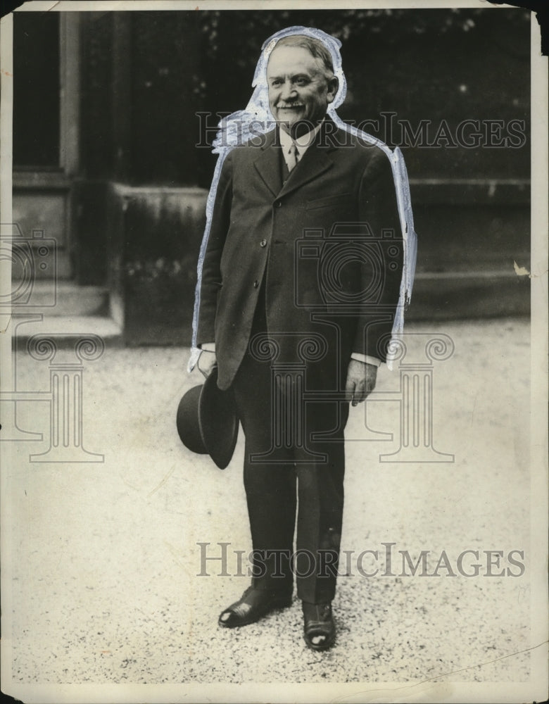 1931 Press Photo Gaston Doumergue, French Prime Minister - neo08734