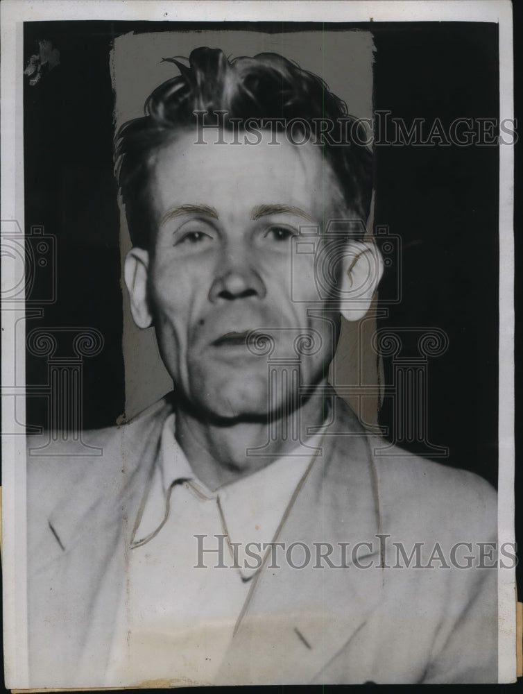 1934 Press Photo Troops Guard Confessed Murder-Rapist Fred Lockhart from Mob