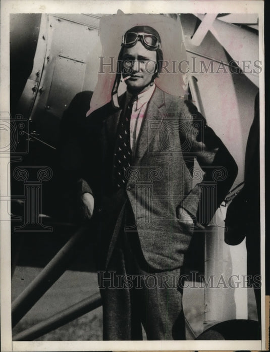 1932 Press Photo Richard du Pont Missing from Father's Yawl, Norfolk Virginia