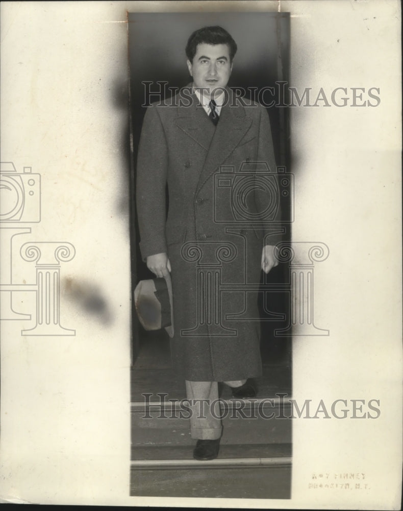 1936 Press Photo Leo Reisman Conductor CBS Symphony - neo09007