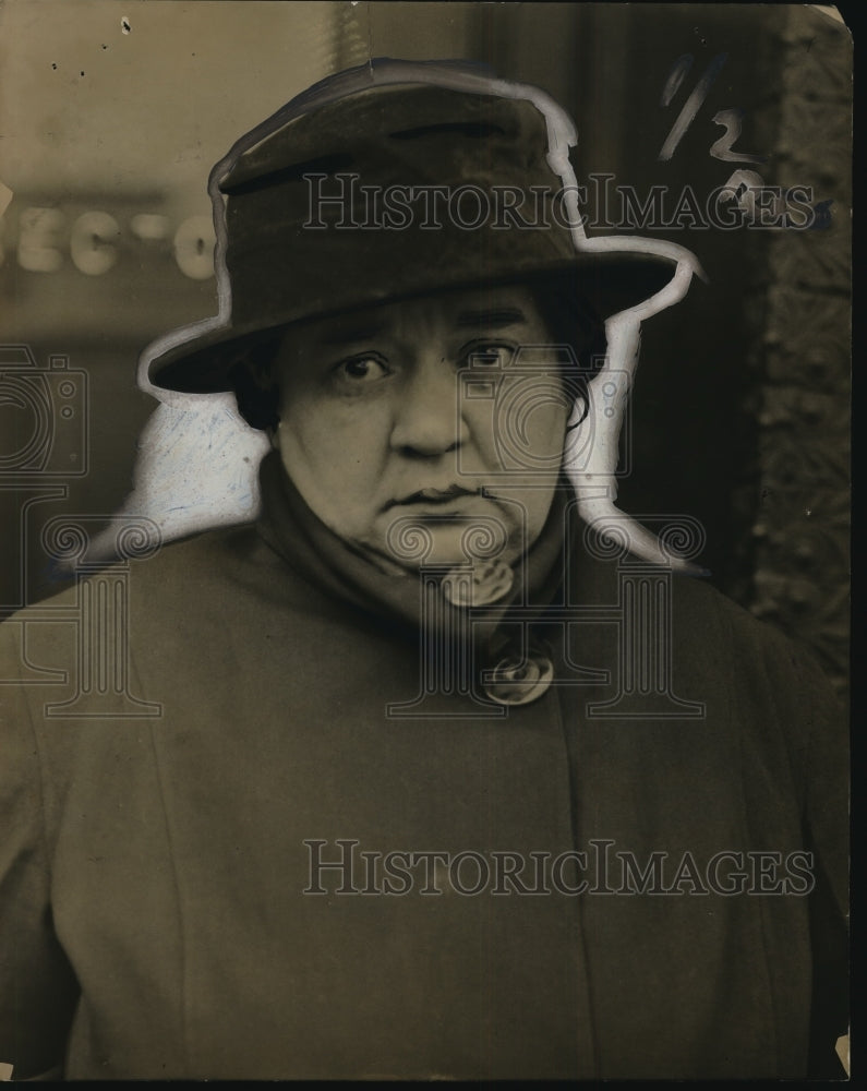 1922 Press Photo Rose Abrahamson at Inquest - neo09145