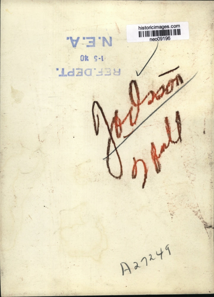 1940 Press Photo Jodsson - neo09196