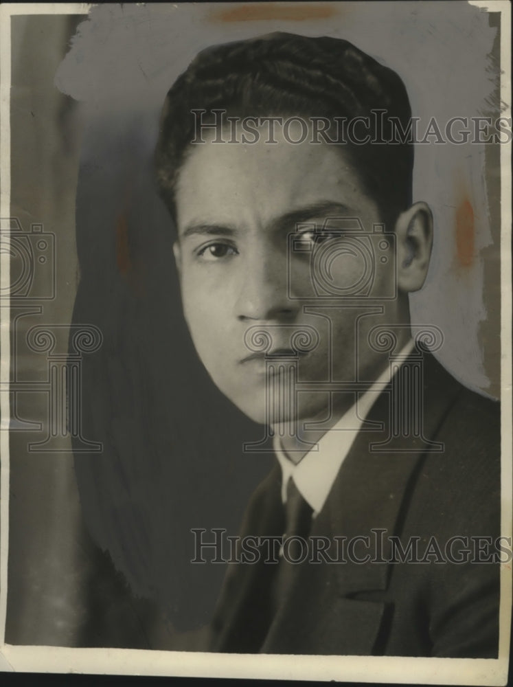 1929 Press Photo Jose Valle Tuberculosis Body Trust Fund Son Robert El Paso
