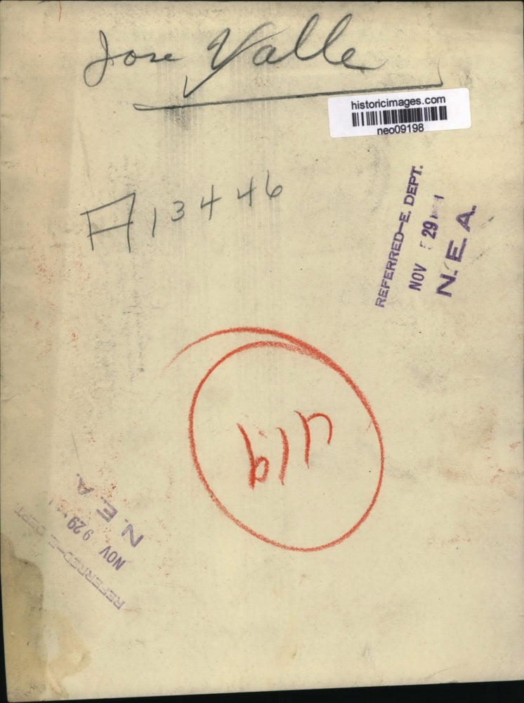 1929 Press Photo Jose Valle Tuberculosis Body Trust Fund Son Robert El Paso