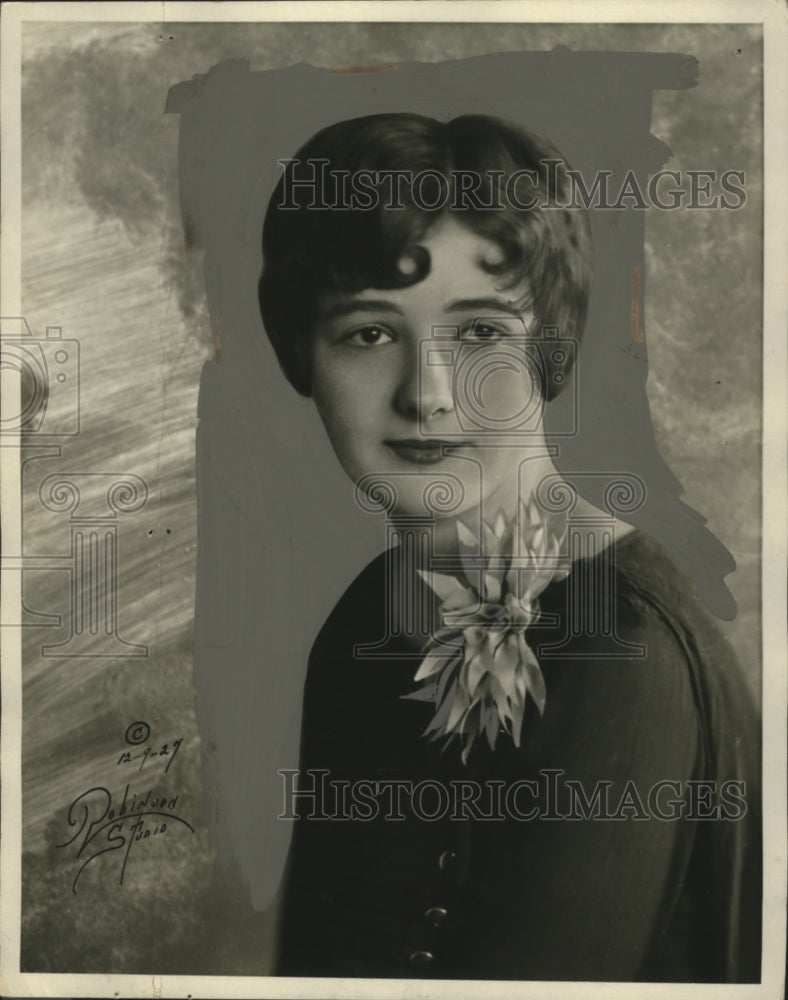 1927 Press Photo Thelma Earhart - neo09230