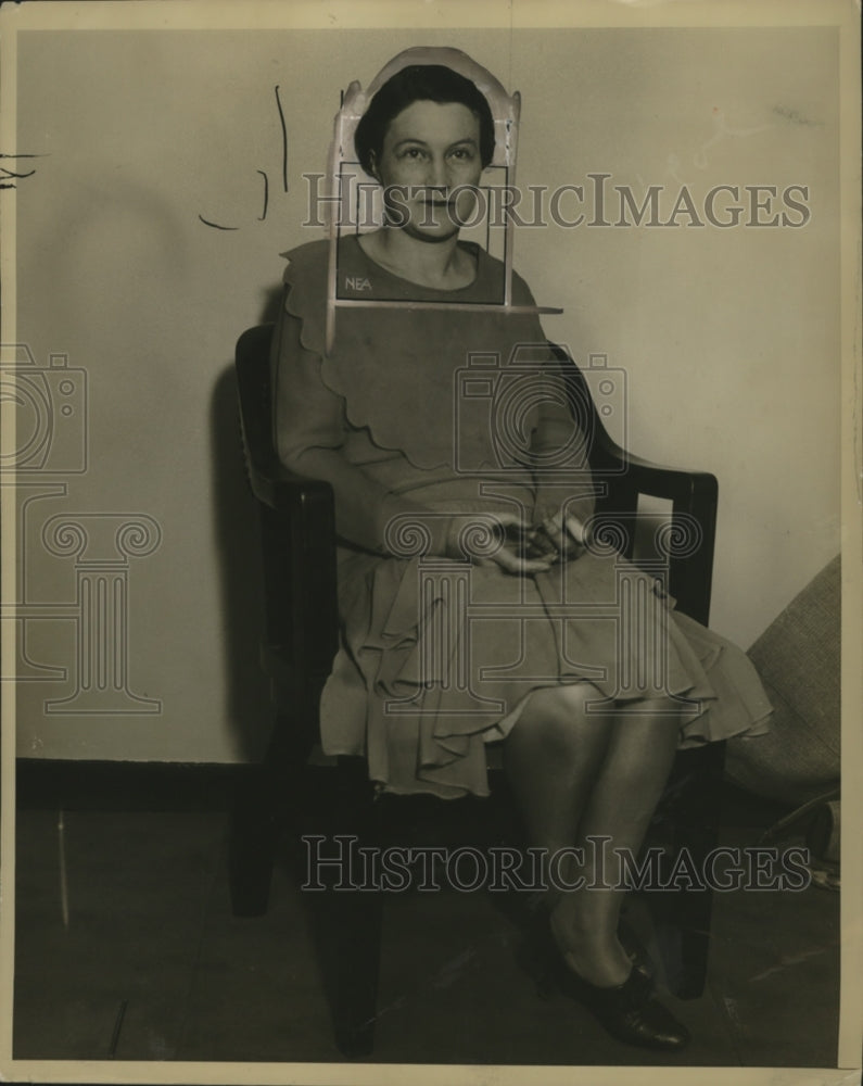 1929 Press Photo Maxine Heath, Witness to Richard J. Sandlands Drowning