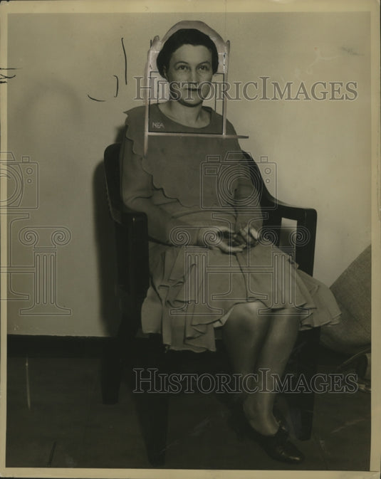 1929 Press Photo Maxine Heath, Witness to Richard J. Sandlands Drowning