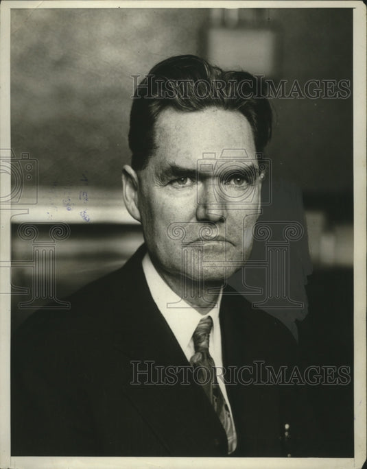 1929 Press Photo Professor Dudley McCollum - neo09377
