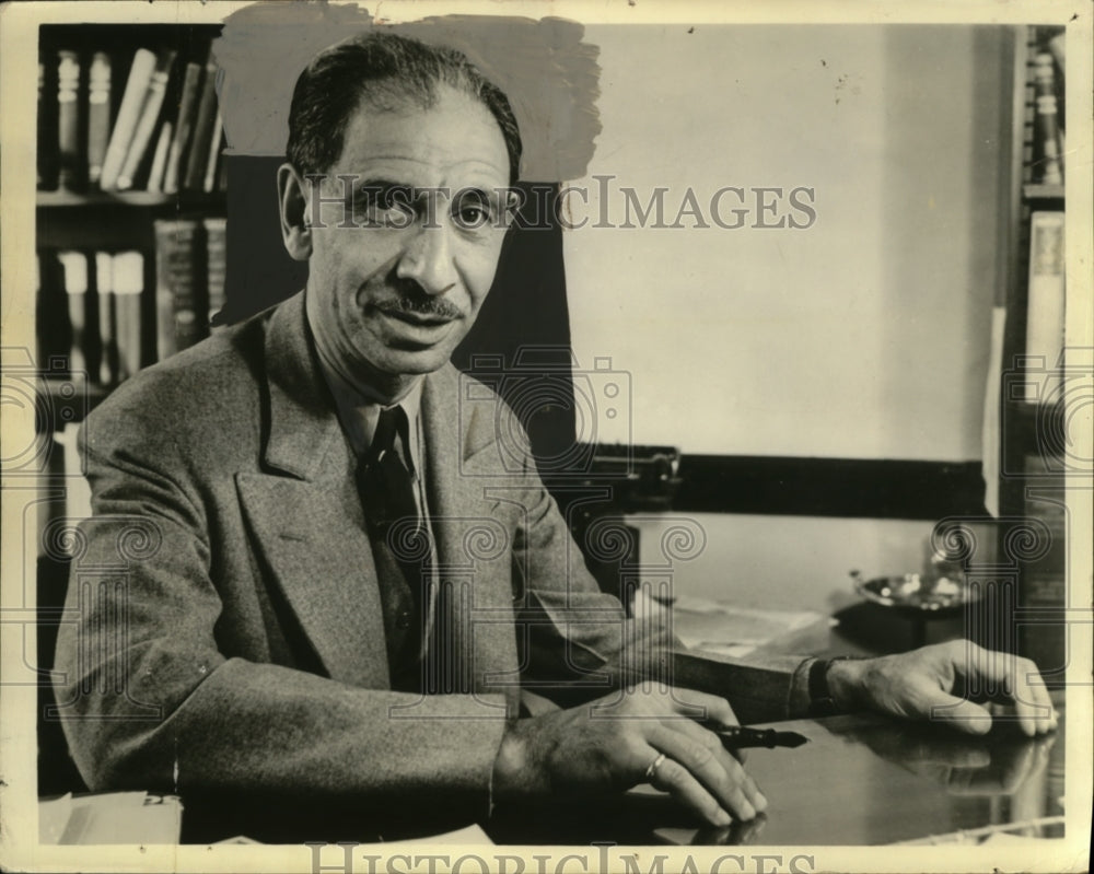 1938 Press Photo Franklin P. Adams American Columnist - neo09705