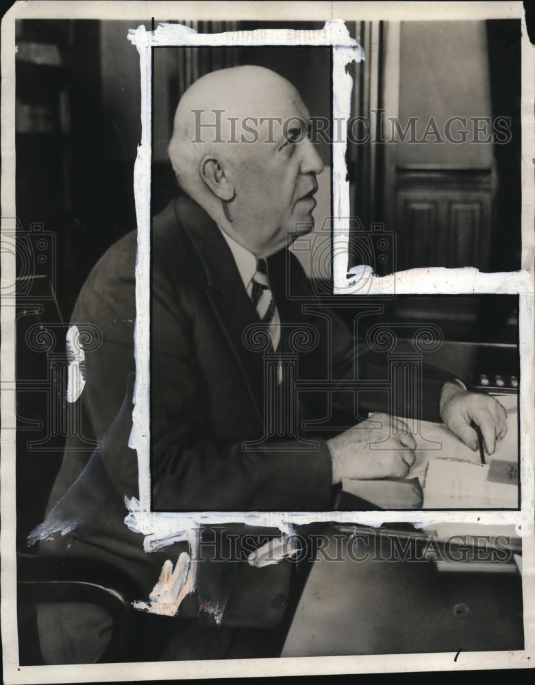 1931 Press Photo David E. Shanahan, Speaker Illinois House of Representatives- Historic Images