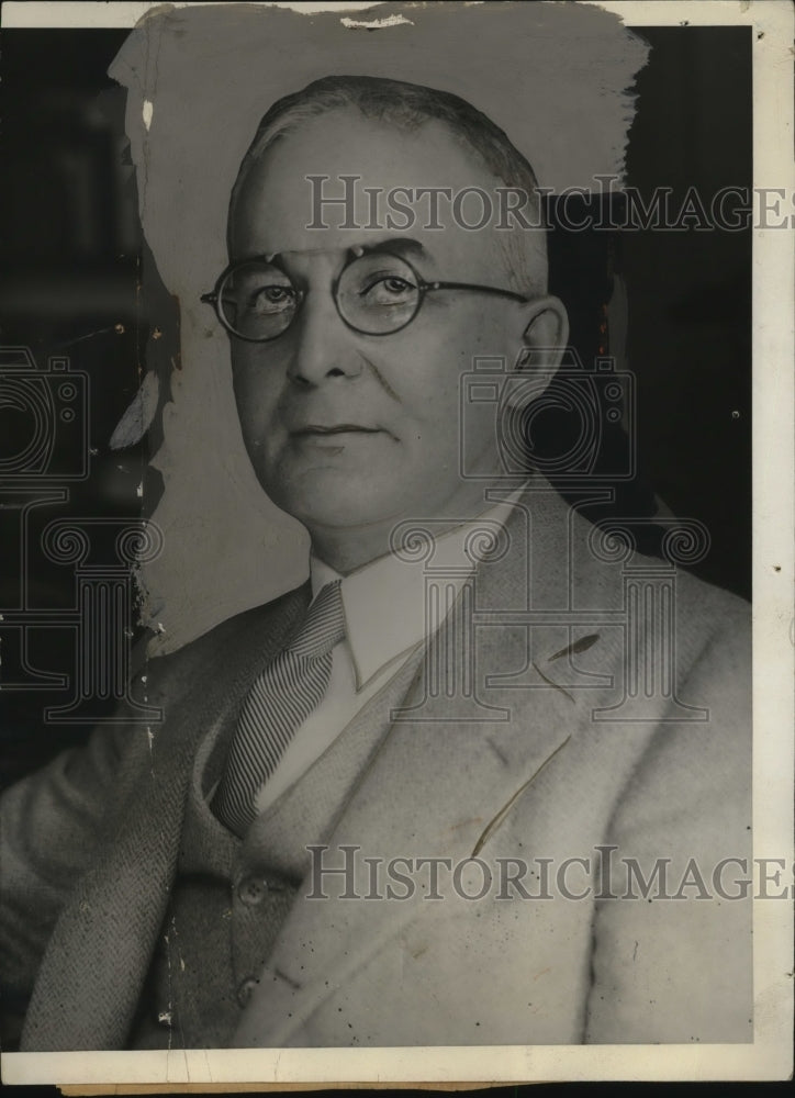 1929 Press Photo Professor Douglas C. Macintosh denied U.S. Citezenship