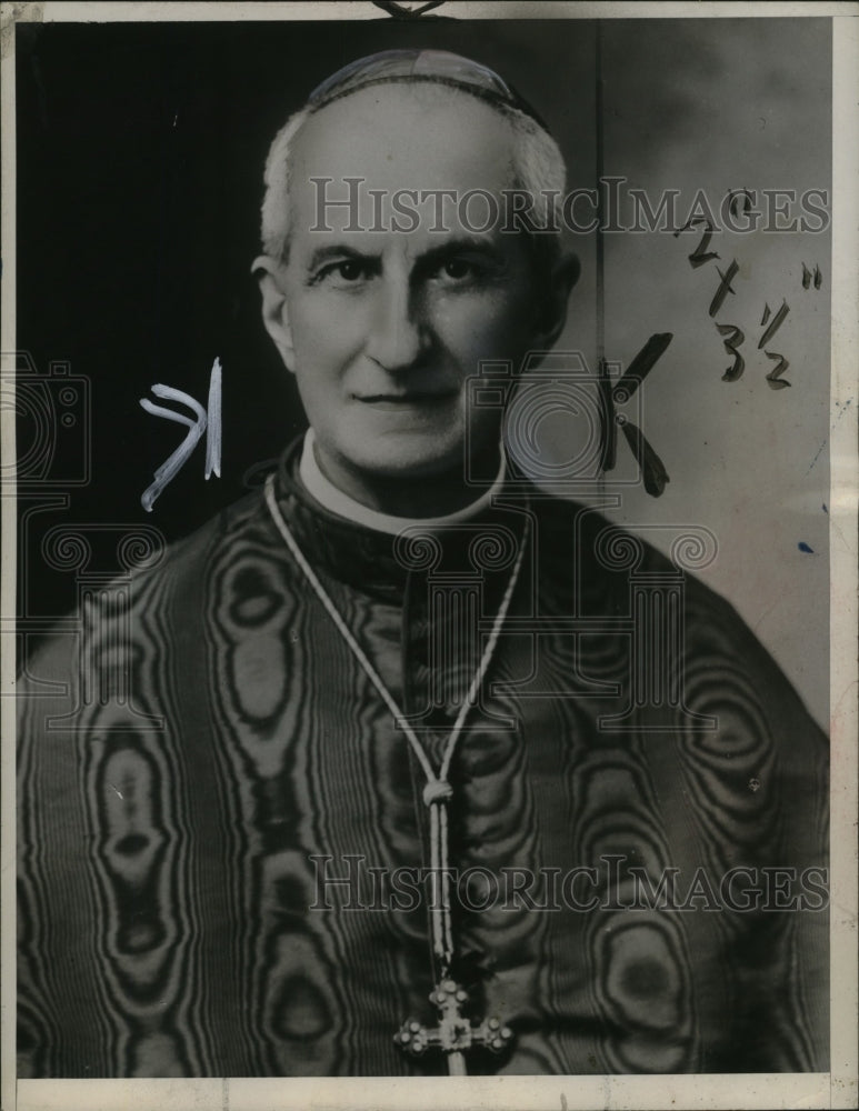1946 Press Photo Januarius Granito Pignatelli di Belmonte Dean of Sacred College
