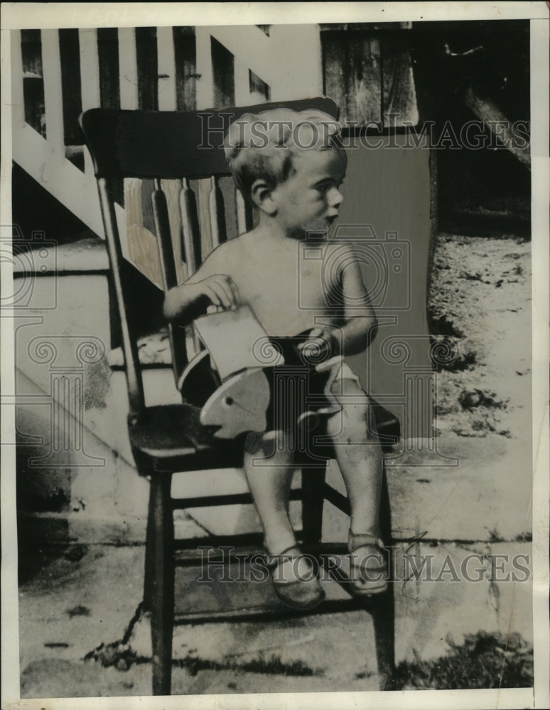 1932 Press Photo Jean Phillips killed her self & Children Guy Jr. & Norma