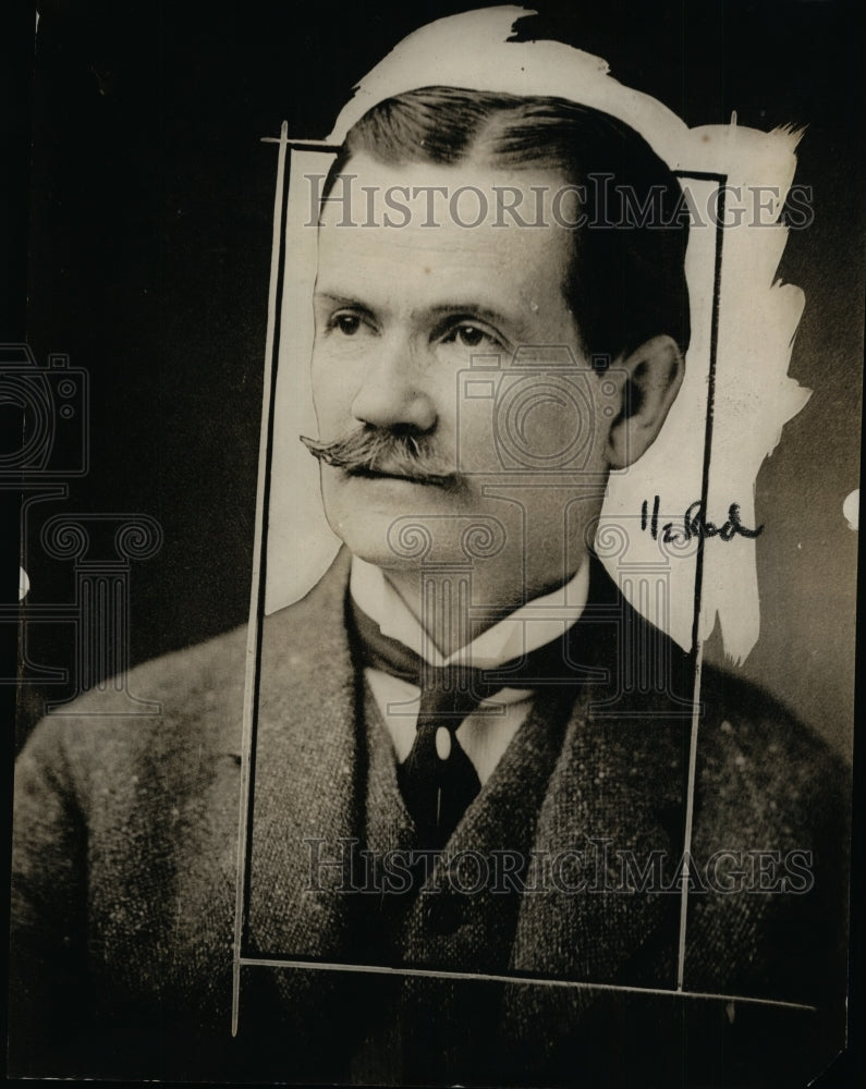 1921 Press Photo Dr. Austin O'Malley of Philadelphia, Noted anthropologist