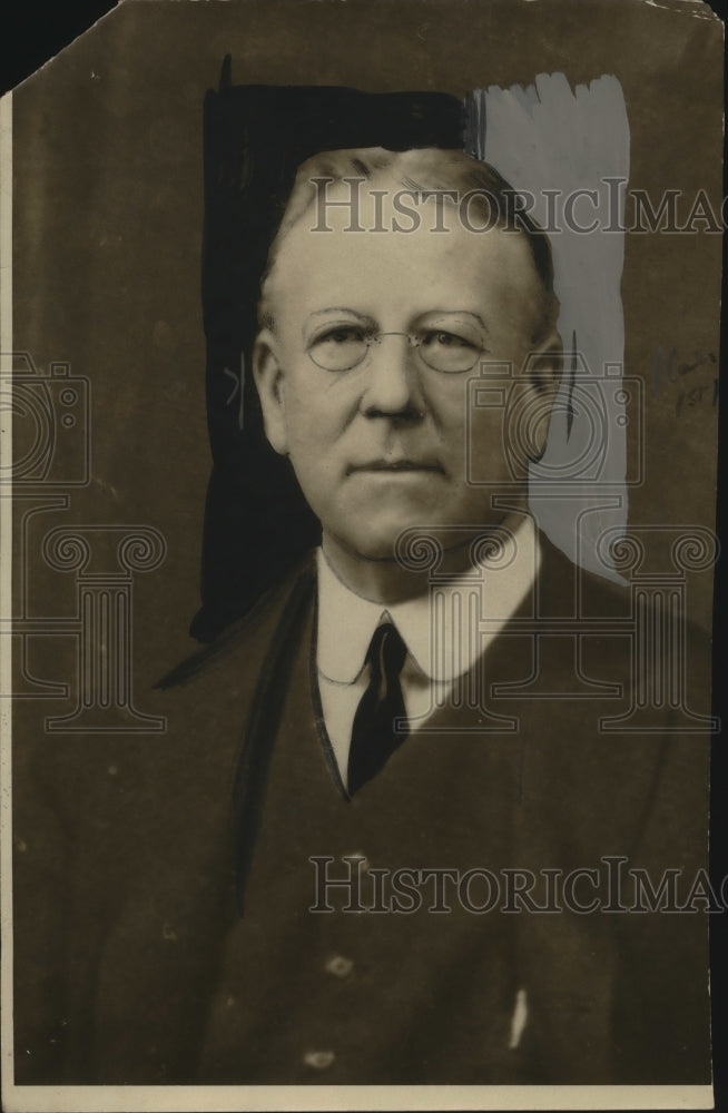 1923 Press Photo Charles M. Minton, Shepherd of Wall Street - neo10578