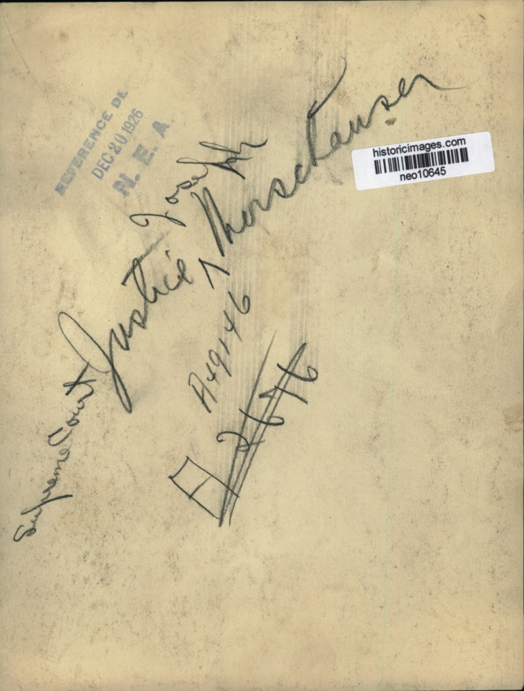 1926 Press Photo Supreme Court Justice Joseph Nurschausen - neo10645