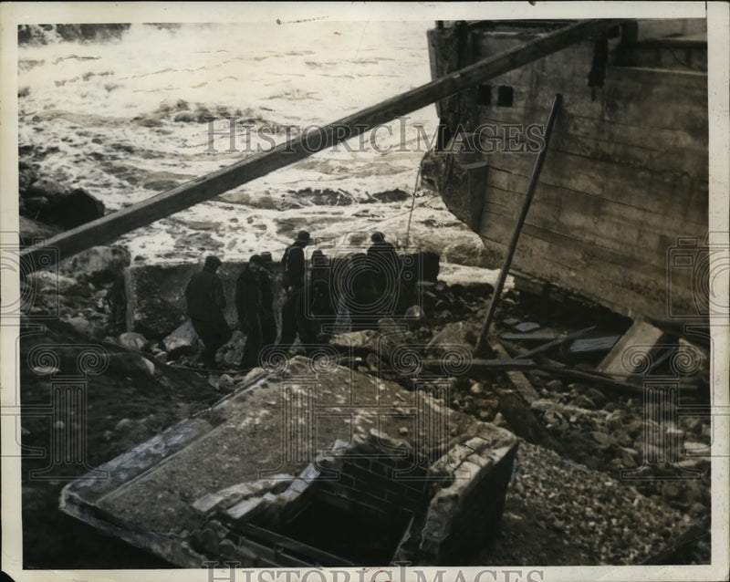 Load image into Gallery viewer, 1936 Press Photo Rumford, Maine Morse Bridge Reconstruction - neo10772
