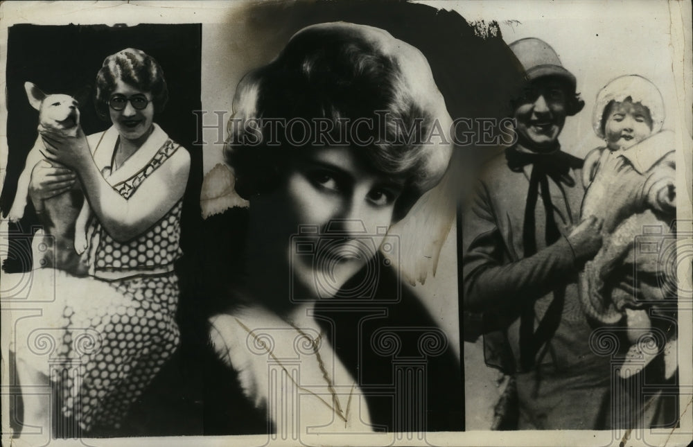 1932 Press Photo Los Angeles Claimants to Ella Wendel Fortune Helen Hanna etc.